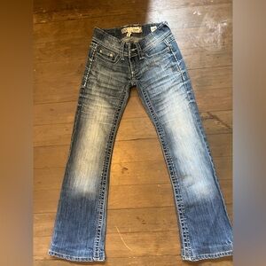 BKE denim flare stella vintage Y2K women’s jeans 23R low rise